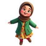 تصویر دختر ایرانی سه بعدی