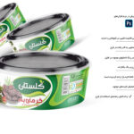 لیبل خرما طرح لایه باز