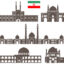 وکتور اماکن تاریخی ایران
