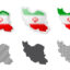 وکتور پرچم ایران لایه باز