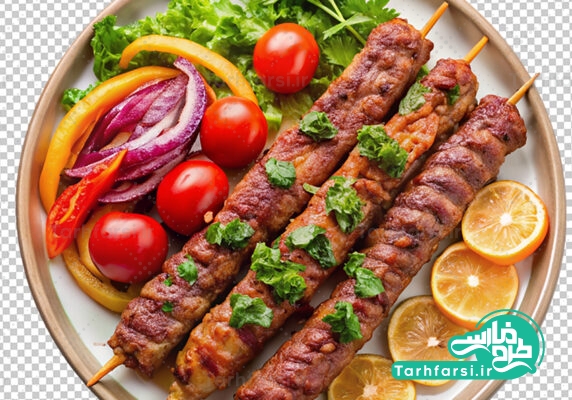 تصویر دوربری شده کباب کوبیده