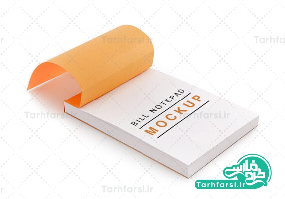 موکاپ فاکتور، رسید و دفتر یادداشت