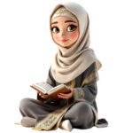 تصویر کاراکتر دختر ایرانی