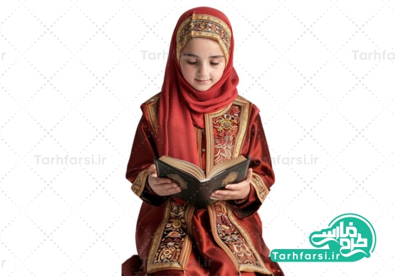 کاراکتر دختر ایرانی دوربری شده