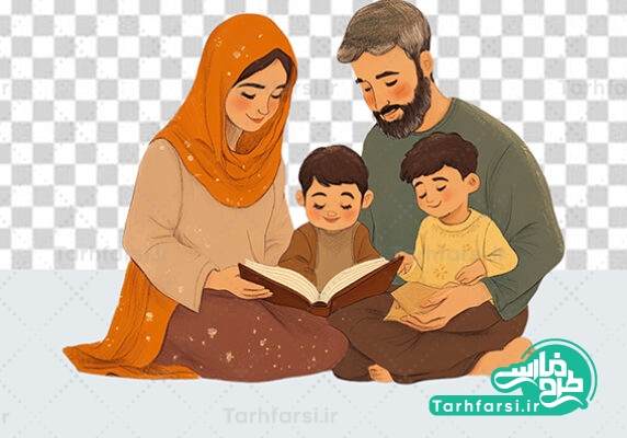 تصویرسازی خانواده ایرانی