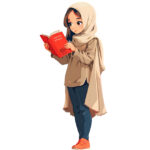 کاراکتر کارتونی دختر ایرانی